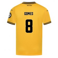 Wolves Joao Gomes #8 Hjemmedrakt 2024-25 Kortermet